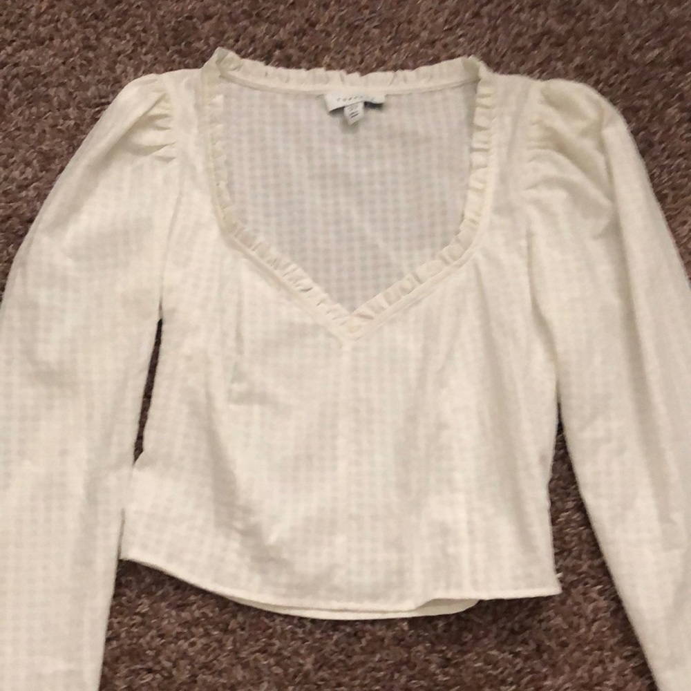Topshop top white